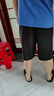 真维斯男士中裤夏季冰丝凉感运动跑步休闲短裤男生轻薄速干纯色五分裤 实拍图