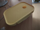 希乐扣Cilock玻璃饭盒上班族带饭 微波炉可加热餐盒便当盒大容量保鲜盒 带餐包 实拍图
