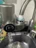 沁园（TRULIVA）水龙头过滤器净水器家用自来水前置超滤直饮UV抑菌厨房净化器卫生间通用除水垢除余氯可直饮双出水 一机三芯 【智能水温数显丨换芯提醒】 实拍图