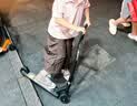 极限滑板车青少年专业特技滑板车成人花式炫技两轮滑板车scooter 85高-极限车铝板尼龙芯轮黑色 实拍图