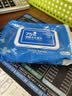 京东京造 75%酒精湿巾80片*3包湿纸巾大包 卫生消毒湿巾纸  实拍图