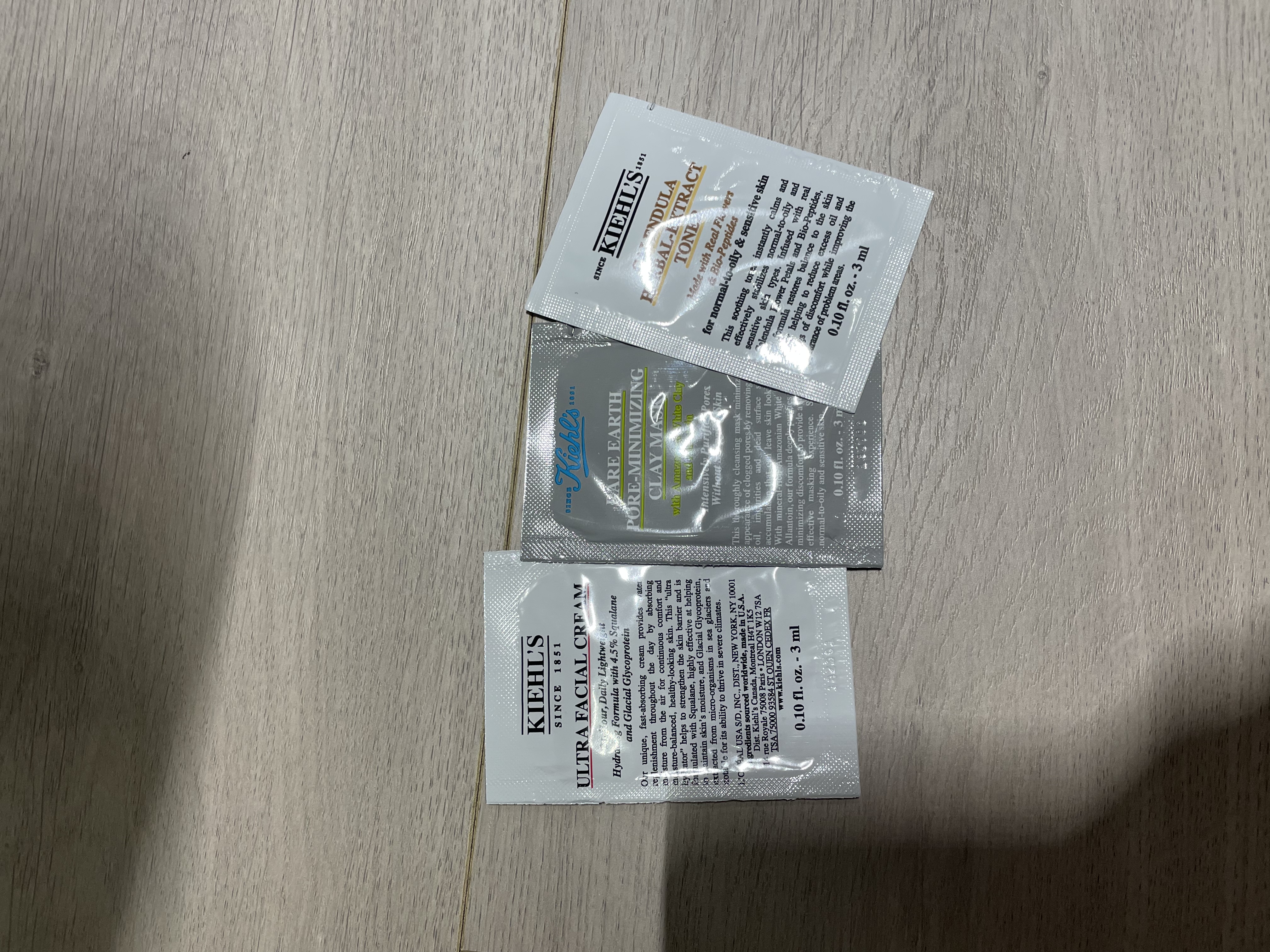 科颜氏星品三片（高霜3ml+金水3ml+白泥3ml） 实拍图