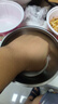 特厚不锈钢平底锅奶锅电磁炉通用不粘锅辅食锅汤锅煮锅蒸锅汤锅 胡桃木锅17cm 实拍图