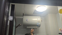 华凌美的出品储水式家用电热水器40升出租屋大功率速热节能加长防电墙F4020-KY1(H) 实拍图