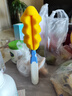 贝亲（Pigeon）奶瓶奶嘴刷套装便携多功能硅橡胶奶瓶刷+海绵奶瓶刷+奶嘴刷 EA08 实拍图