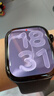 Apple/苹果 Watch S11 智能手表GPS+蜂窝款42毫米亮黑色铝金属表壳黑色运动型表带M/L MF934CH/B 实拍图