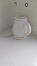 美的（Midea）电热水壶钛材质自动断电外塑内钢艺术家1.8L容量家用调奶器一键恒温水壶吨吨2026新款MK-SH60a-Q 实拍图