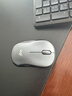 罗技（Logitech）M220 轻音鼠标 无线鼠标 办公鼠标 对称鼠标 带无线微型接收器 灰黑色 实拍图
