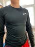 耐克NIKE男子T恤紧身舒适PRO长袖DD1991-010黑色XL 实拍图