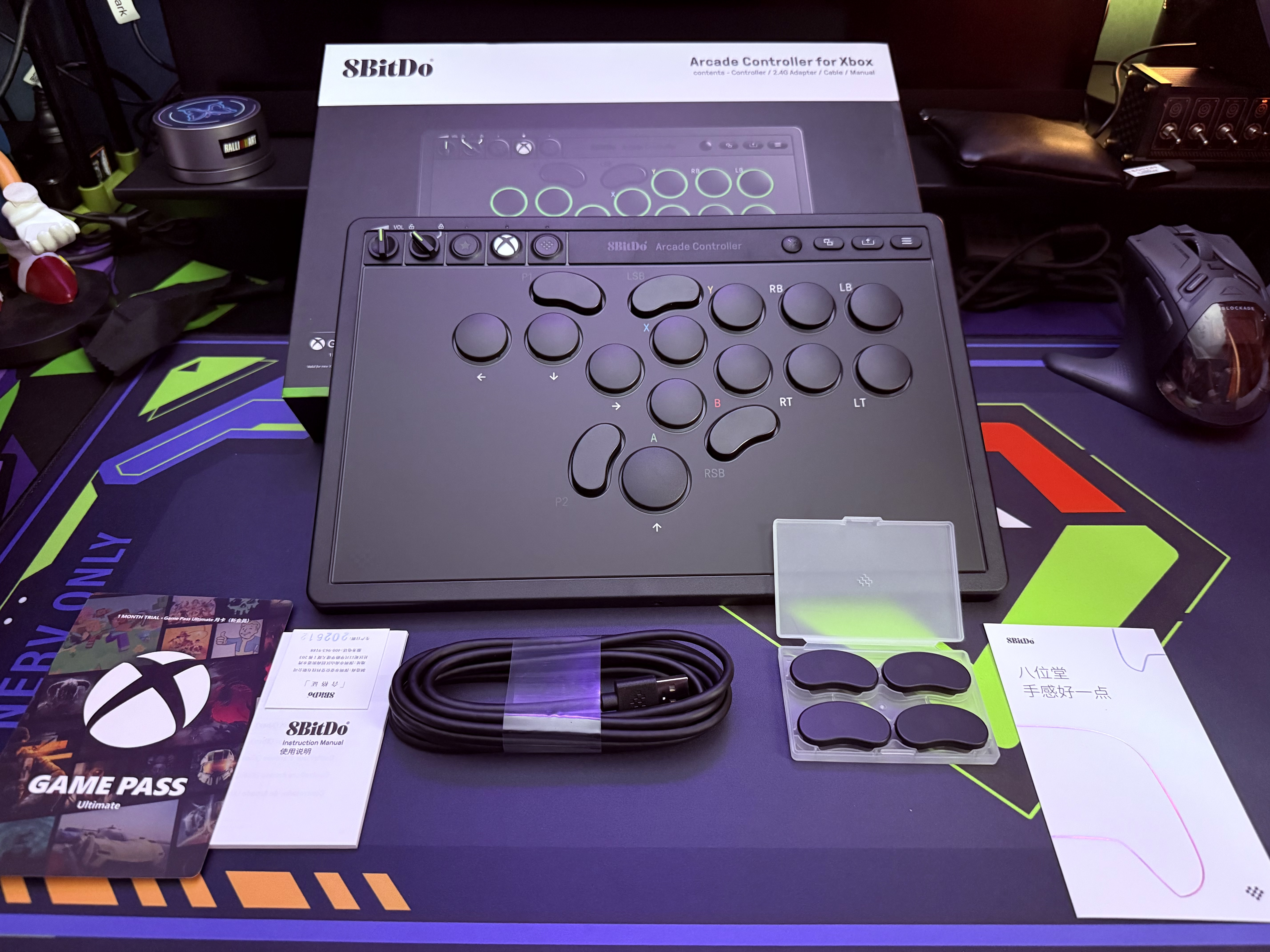 八位堂（8BitDo）天刃星街机控制器微软Xbox版Hitbox街霸6格斗键盘xsx游戏手柄PC电脑Steam铁拳8饿狼传说97街头霸王 实拍图