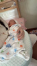 十月结晶婴儿斜坡枕棉面防吐奶呛奶躺靠睡觉哺乳练抬头可机洗0-1岁 山岚绿 实拍图