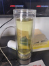 【京东物流配送】高硼硅双层玻璃杯大容量泡茶杯水杯子茶水分离杯 【双层加厚】茶杯350ml1只 实拍图