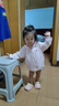 优衣库婴幼儿防紫外线网眼连帽开衫宝宝防晒衣衣服482045 10 水粉色 90 实拍图
