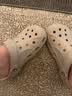 CROCS卡骆驰洞洞鞋贝雅洞洞鞋轻便运动鞋耐磨一脚蹬拖鞋休闲鞋|10126 白-100(含智必星) 37 /38(230mm) 实拍图