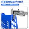 离草 文件框文件架文件收纳盒文件夹置物架桌面书架档案报告学生书立架文件筐自带笔筒办公用品 经典蓝 实拍图