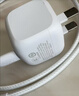 贝尔金（BELKIN）充电器 PD快充 苹果充电器40W便携充电头 手机iPhone/iPad充电头 C口电源适配器 白色 实拍图