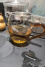 京红运真裸价·玻璃公道杯带过滤加厚耐热分茶器茶漏茶道杯茶海茶具配件 实拍图