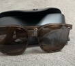 米家小米时尚百搭太阳镜偏光墨镜 汽车开车防晒男女款护目眼镜 琥珀棕 实拍图