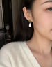 唐后（TH）新和田玉耳环女款纯银水滴耳坠玉石耳钉生日七夕礼物送老婆 实拍图