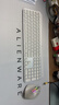 罗技（Logitech）大师系列 MX Keys S无线蓝牙键盘 超薄全尺寸 人体工学 智能背光 带无线接收器 白色 108键 实拍图