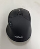 罗技（Logitech）M720 鼠标 无线蓝牙鼠标 办公鼠标 右手鼠标 大手鼠标 优联 黑色 带无线2.4G接收器 实拍图