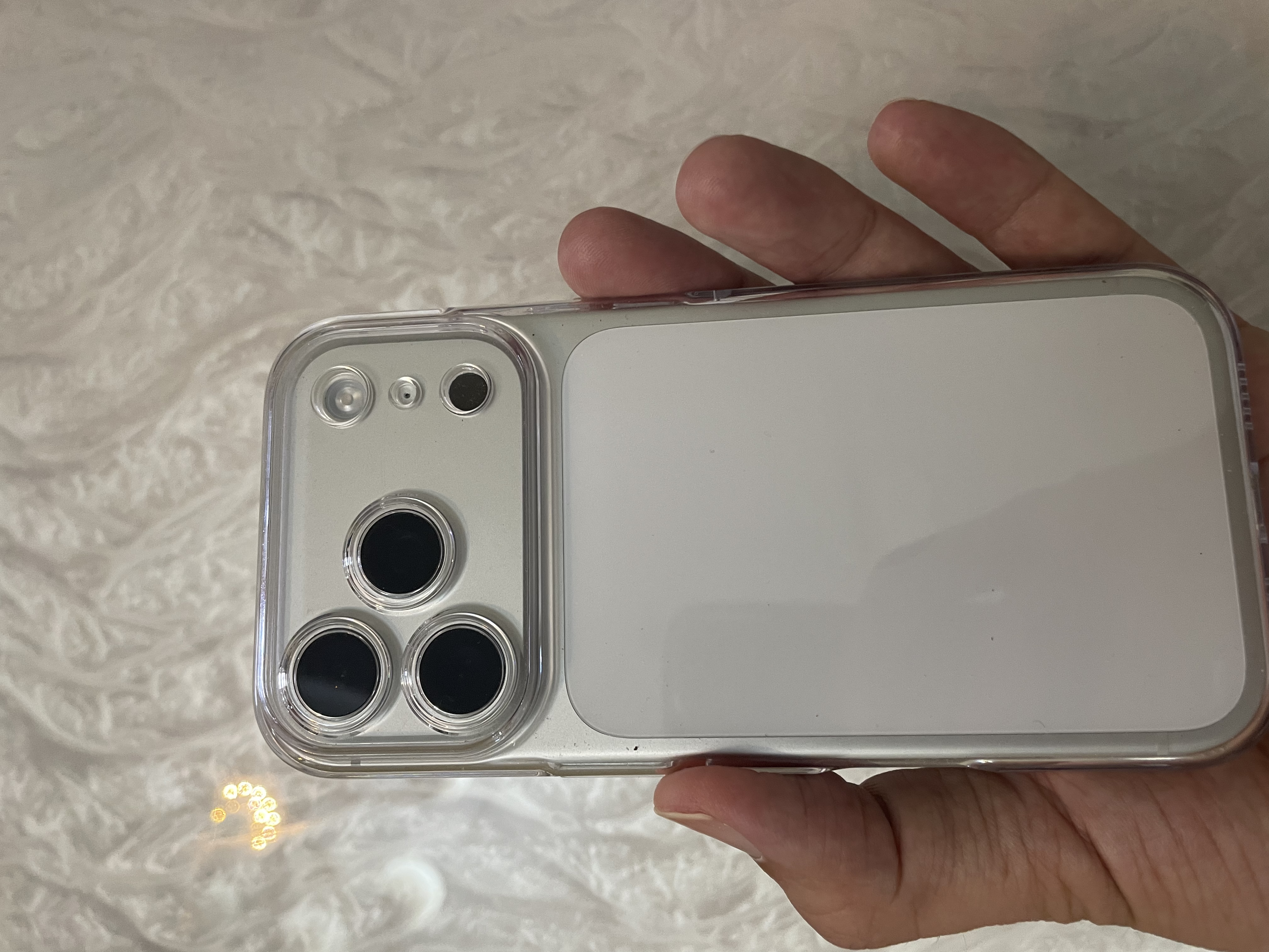 第一卫DIVI【冰透0感丨热销50万+】适用iPhone17pro手机壳苹果17pro保护套镜头全包超薄散热全透明防摔硬壳 实拍图