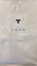 拇指白小T一代纯棉短袖T恤男女26春夏新品休闲小白丅百搭 墨黑男款 2XL 实拍图