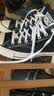 匡威（Converse）莫尔登All Star夏季帆布运动休闲板鞋黑色A00811C A00811C 45 实拍图