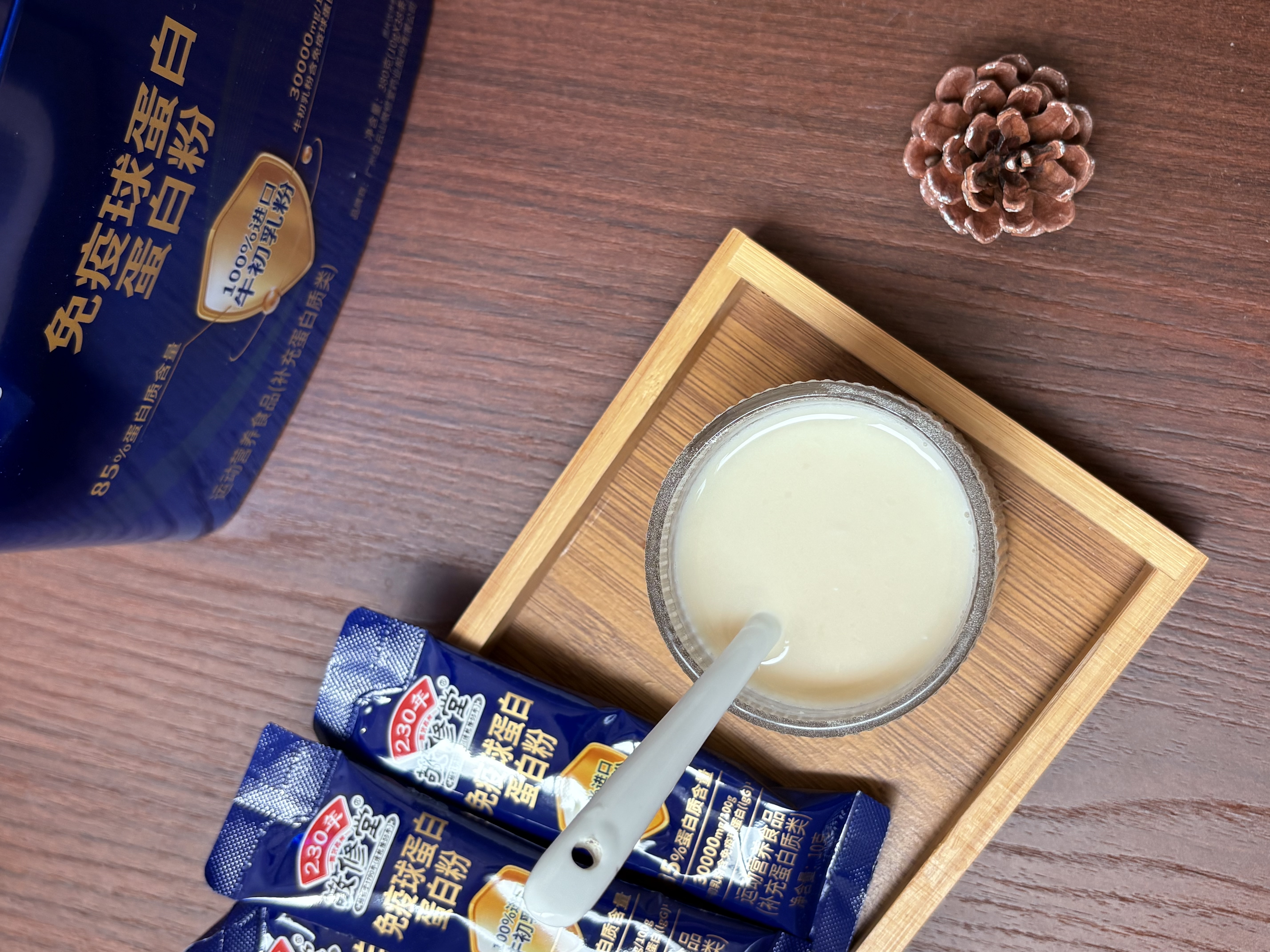 敬修堂免疫球蛋白粉 中老年增强营养术后恢复 牛初乳大豆乳清蛋白质粉 实拍图