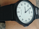 卡西欧（CASIO）小黑表男女表中性学生公务员考试中高考可用石英表MQ-24-7B 实拍图