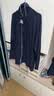 MUJI男式无侧缝双层纱织睡衣家居服 深藏青色6A XL 实拍图
