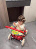 kidpop宝宝学步车推车1—3岁儿童手推车玩具车婴儿周岁礼物助步车正品 【PP车斗】活力红赠防倾倒+牵引绳 410*240*560 实拍图