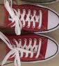 匡威（Converse）All Star夏季经典帆布男女低帮休闲运动鞋黑色1Z635 101007/红色 41 实拍图