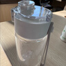 MUJI共聚酯 便携水杯 高颜值塑料杯运动水杯儿童水杯 透明 350ml 实拍图