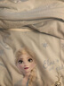 迪士尼Disney冰雪奇缘儿童睡衣女孩夏季薄款爱莎公主女童莫代尔中袖家居服套装 蓝色 140 实拍图
