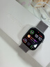 Apple/苹果 Watch S11 智能手表GPS+蜂窝款46毫米银色铝金属表壳雾紫色运动型表带M/L MFDL4CH/B 实拍图