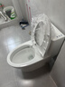 九牧（JOMOO）马桶 家用虹吸式马桶大冲力节水坐便器 防臭瞬冲 易洁抗菌马桶 行业爆款-升级无棱内壁11370-305坑 实拍图