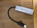 绿联USB3.0分线器扩展坞 集线器HUB拓展坞高速4口 适用笔记本电脑台式机一拖多接口转换器转接头延长线 USB+Type-C二合一 0.15米 实拍图