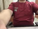 名创优品（MINISO）短袖t恤男士夏季新款重磅纯棉上衣服休闲宽松半袖体恤 酒红 2XL 实拍图