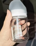 贝亲（Pigeon）玻璃奶瓶宽口径防胀气160ml S号奶嘴 1月+ AA186  实拍图