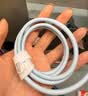 倍思苹果充电线双头type-c数据线PD100W适用iPhone17Promax/16e/15手机Mac电脑iPad华为荣耀小米2m蓝 实拍图
