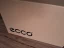爱步（ECCO）男鞋运动休闲鞋 舒适透气  皮革鞋面820264 黑色 42 送男士礼物  实拍图