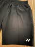 尤尼克斯（YONEX）羽毛球网球运动服男短裤yy快干15048CR-007黑色XXL/XO 实拍图