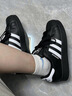 阿迪达斯（adidas）adidas三叶草贝壳头SUPERSTARII男女休闲鞋 JI0079 38码 实拍图