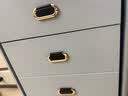 虎牌保险柜家用智能床头保险柜隐形式无线充电小型木质抽屉全钢防盗一体隐藏式保险箱密码指纹解锁 【轻奢款】浅灰（无线充电+三色灯+感应灯） APP智控款(钥匙/密码/指纹/远程解锁) 实拍图
