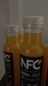 农夫山泉100%纯果汁NFC橙汁300ml*10瓶整箱鲜果饮料礼盒 实拍图