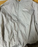 回力防晒衣男连帽夏季轻薄透气男士皮肤衣钓鱼服夹克上衣 浅灰XL 实拍图