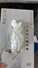 乌斯京一次性手套丁腈手套100只小码橡胶食品级加厚耐用厨房防护丁晴白 实拍图