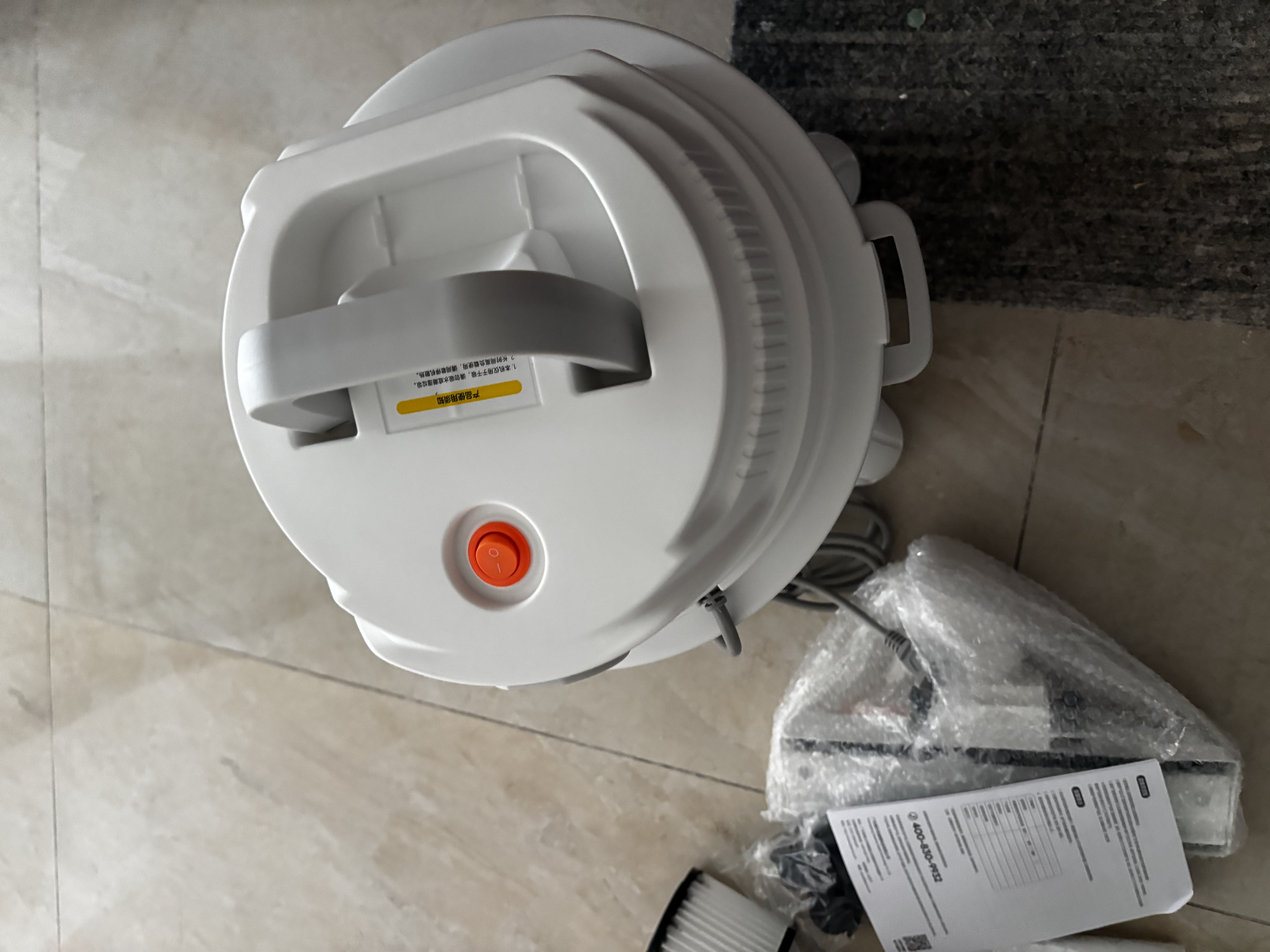 德尔玛（Deerma）【重磅单品】TJ700S 干吹两用吸尘器 家用商用 吸尘器桶式大吸力 整机降噪设计ZN-530 实拍图