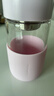 FGA富光玻璃杯女胶囊泡茶杯便携高颜值办公室学生茶水分离杯子360ML 实拍图